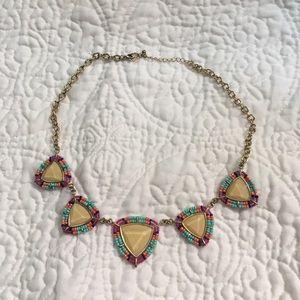 Francesca’s Statement Necklace with colorful Beads